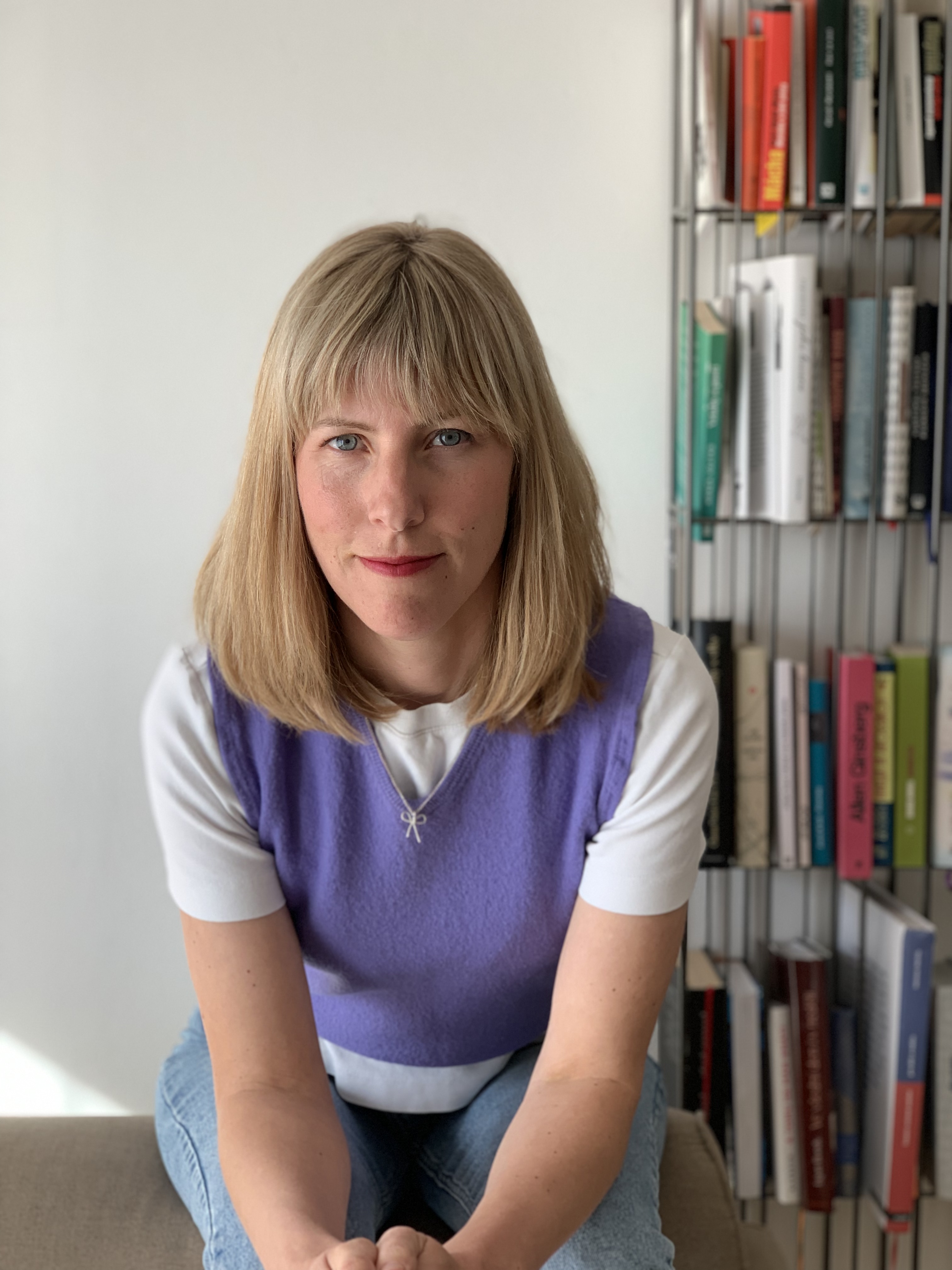 Michaela Weikertová při práci