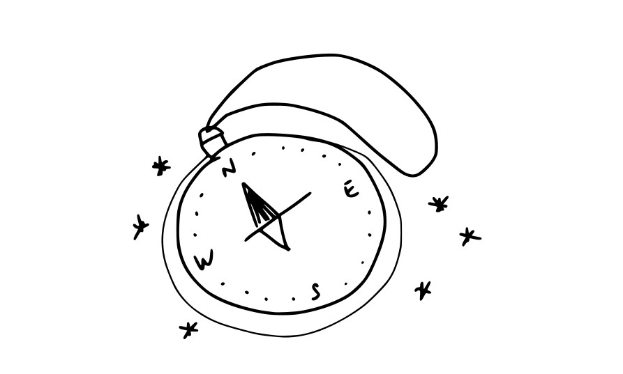 Ilustrace — Copy kompas